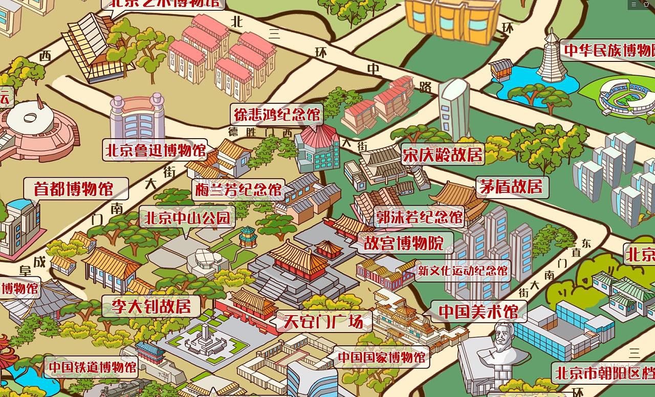 芜湖手绘地图如何助力景区实现可持续发展目标？